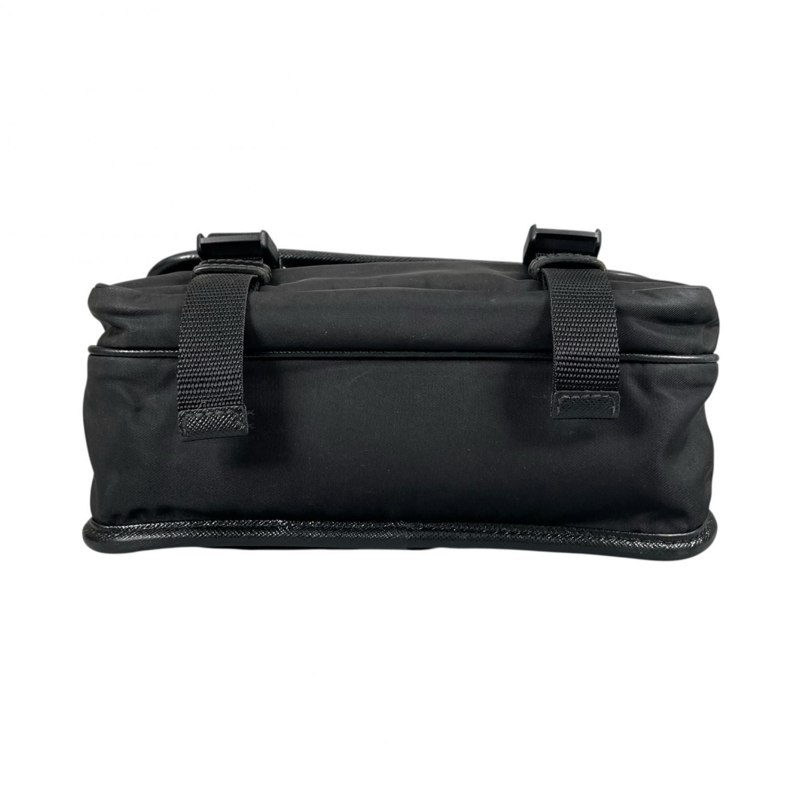 Prada Re-Nylon Shoulder Bag Nylon Black — view 4