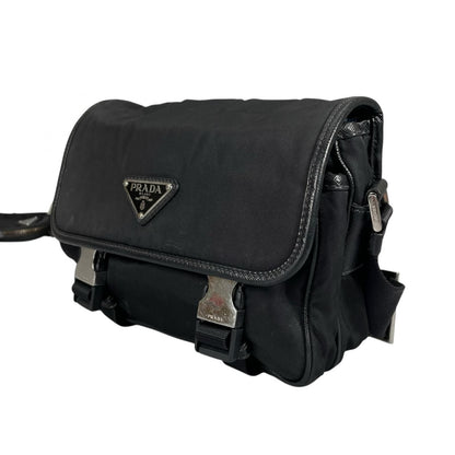 Prada Re-Nylon Shoulder Bag Nylon Black — view 2