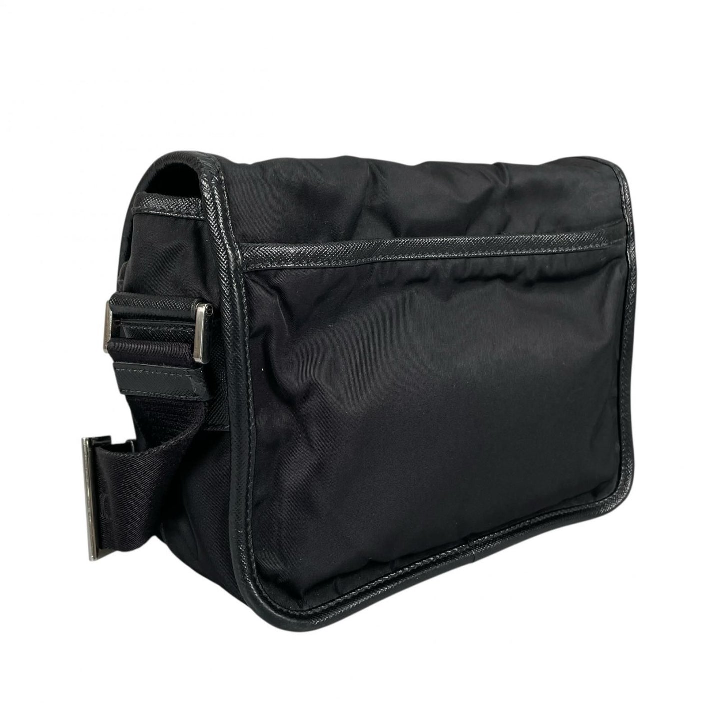 Prada Re-Nylon Shoulder Bag Nylon Black — view 3