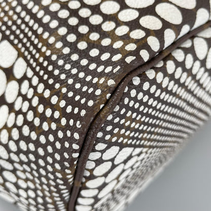 Louis Vuitton Neverfull MM Tote Bag Damier Azur Canvas White Yayoi Kusama — view 5