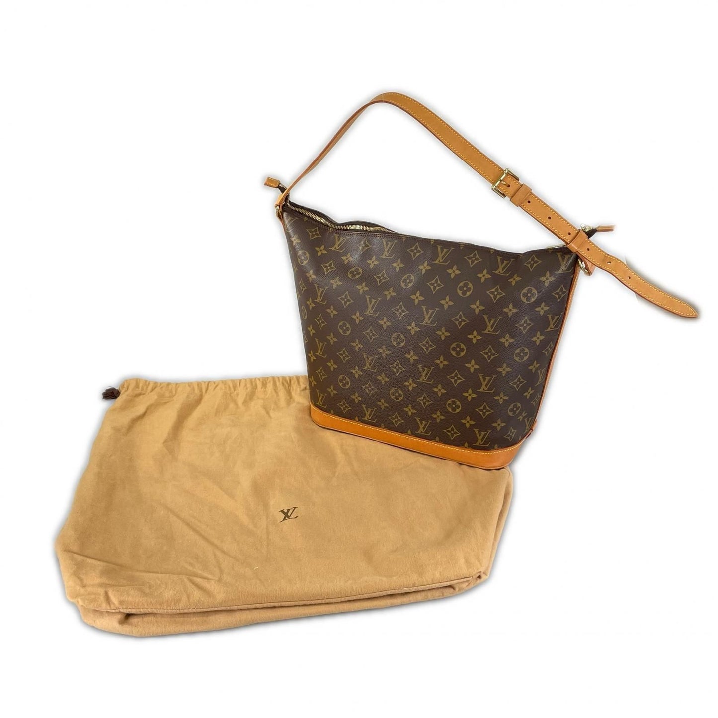 Louis Vuitton Amfar Three Shoulder Bag Monogram Canvas Brown Sharon Stone — view 5