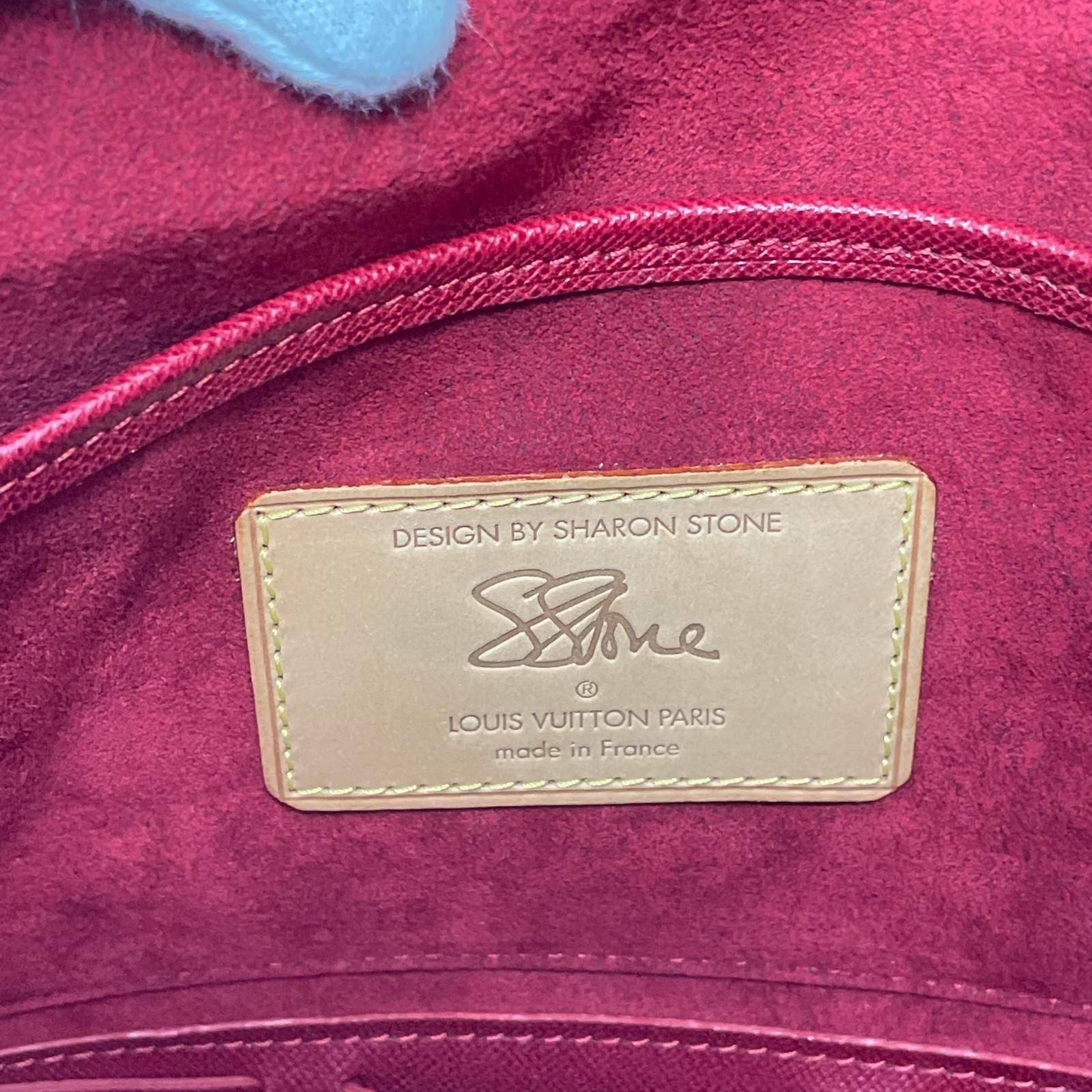 Louis Vuitton Amfar Three Shoulder Bag Monogram Canvas Brown Sharon Stone — view 7
