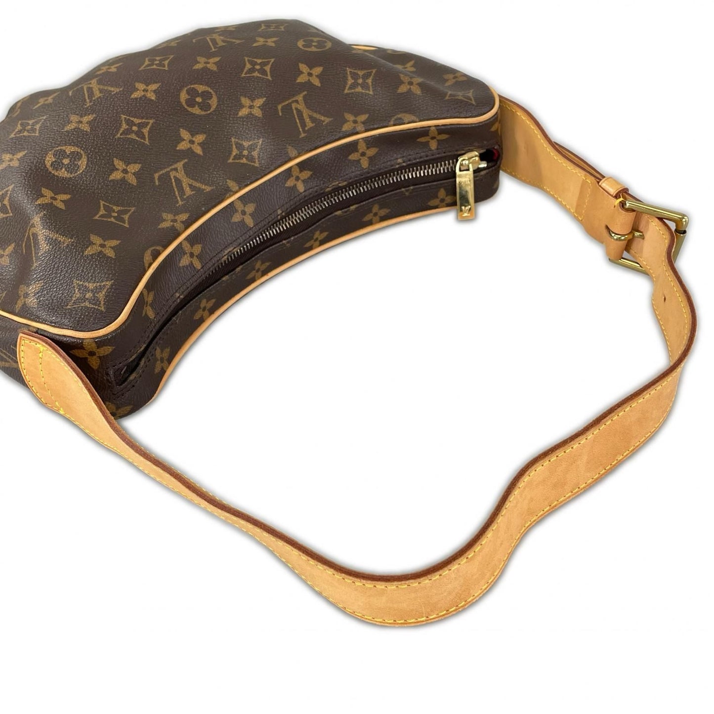 Louis Vuitton Croissant MM Shoulder Bag Monogram Canvas Brown — view 4