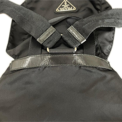 Prada Nylon Mini Backpack Black — view 5