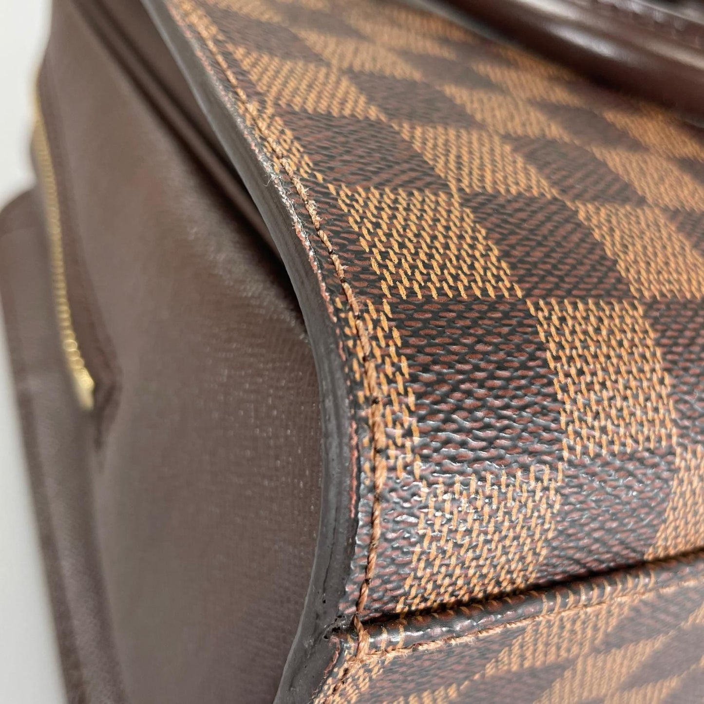 Louis Vuitton Damier Handbag Canvas Brown — view 7