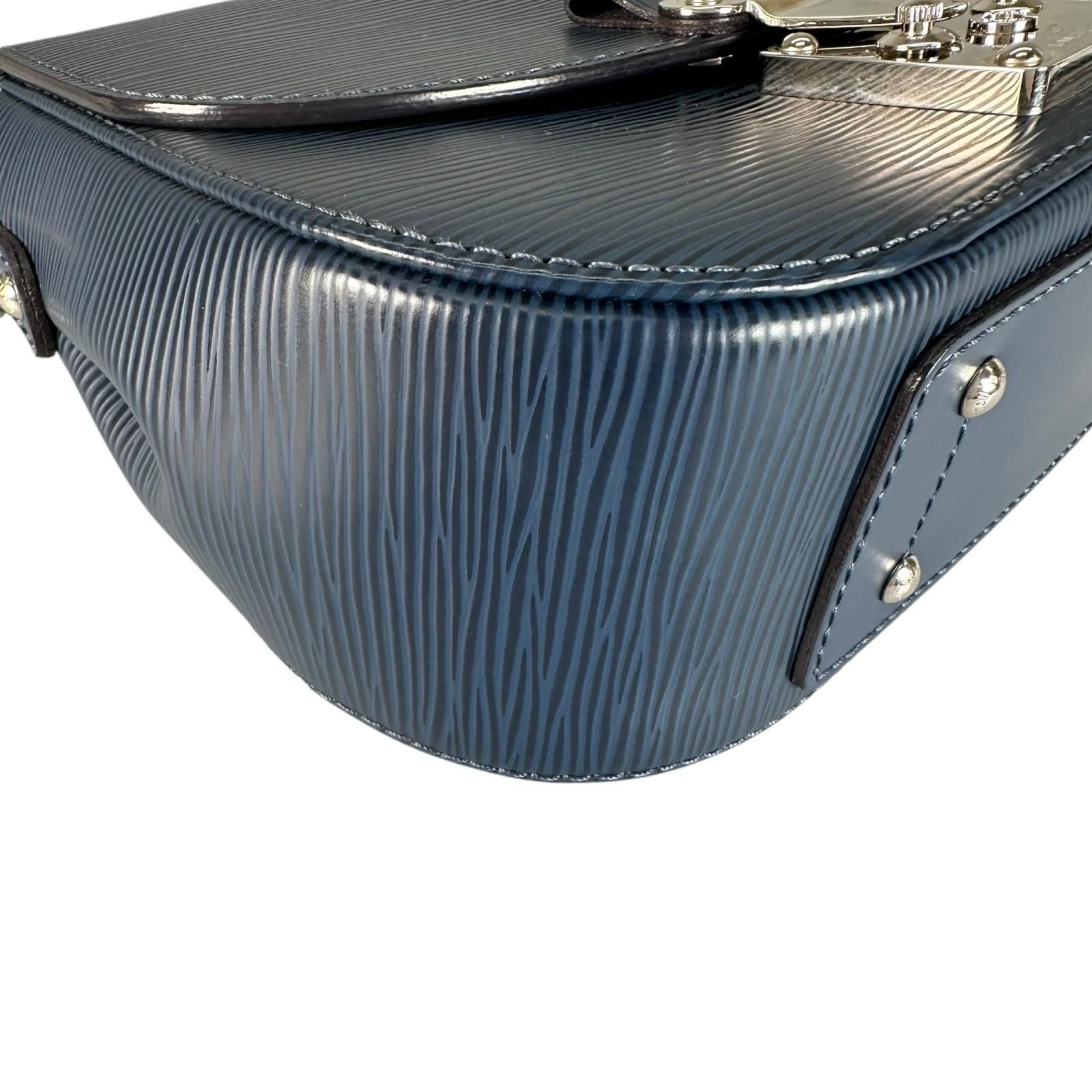 Louis Vuitton Eden PM Shoulder Bag Epi Leather Blue — view 7