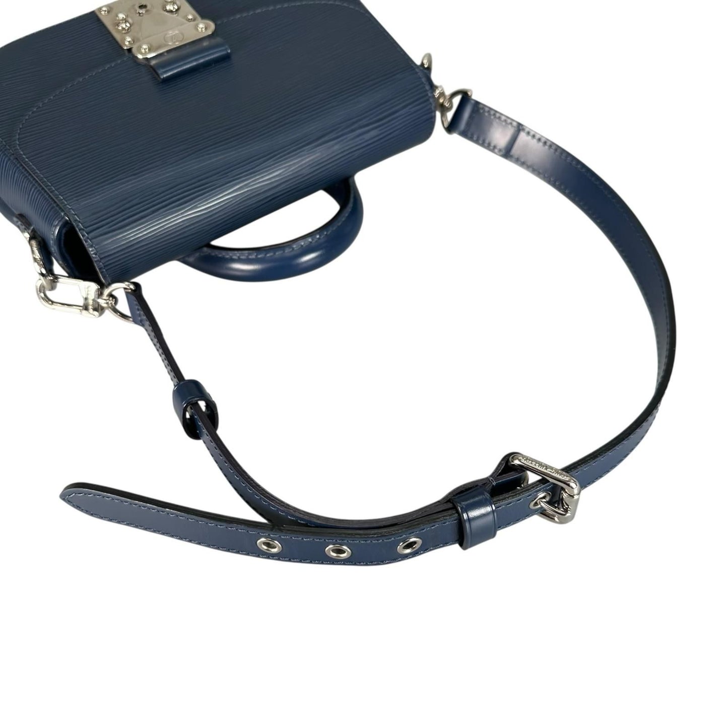 Louis Vuitton Eden PM Shoulder Bag Epi Leather Blue — view 5