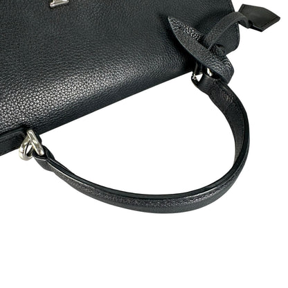Louis Vuitton Lockme Eva BB Handbag Leather Navy 2-Way — view 5
