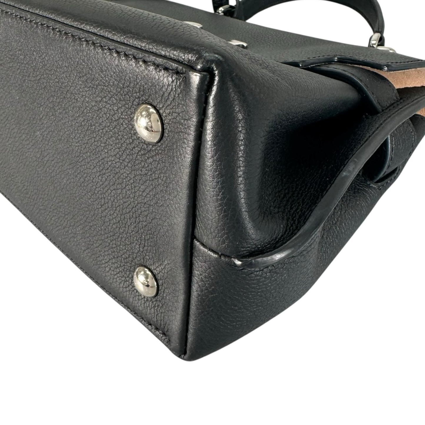 Louis Vuitton Lockme Eva BB Handbag Leather Navy 2-Way — view 6