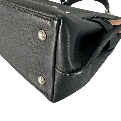 Louis Vuitton Lockme Eva BB Handbag Leather Navy 2-Way — view 6