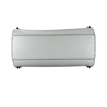 Fendi Peekaboo Handbag Leather Blue — view 4
