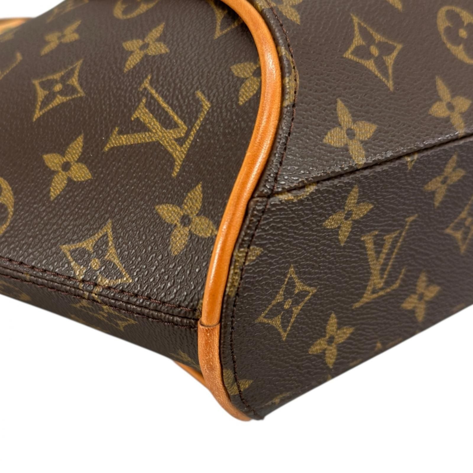 Louis Vuitton Ellipse PM Handbag Monogram Canvas Brown — view 7