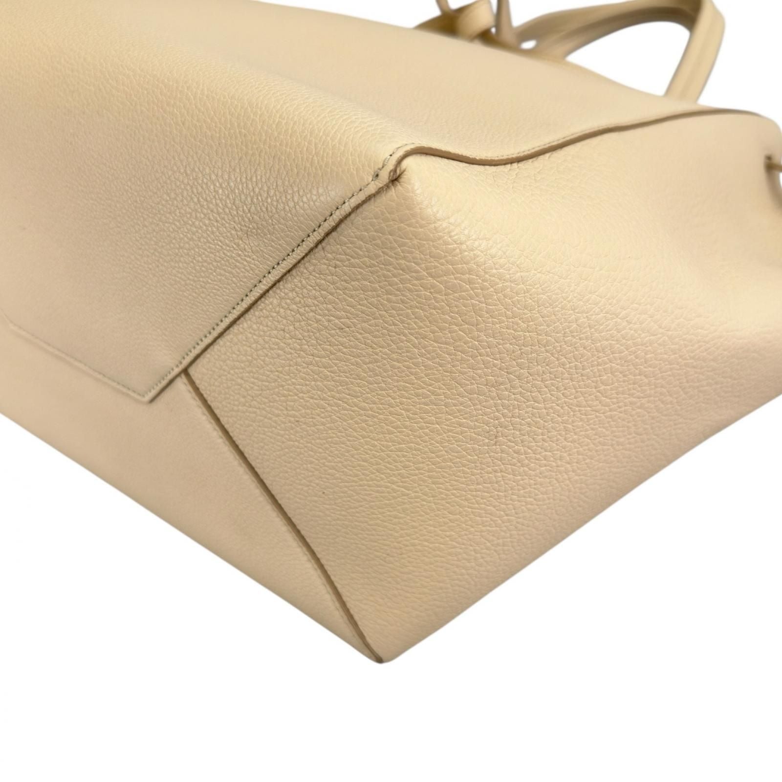 Celine Cabas Phantom Tote Bag Leather Beige — view 7