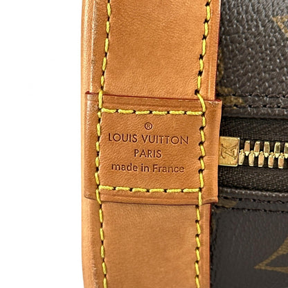 Louis Vuitton Alma BB Handbag Monogram Canvas Brown 2-Way — view 8