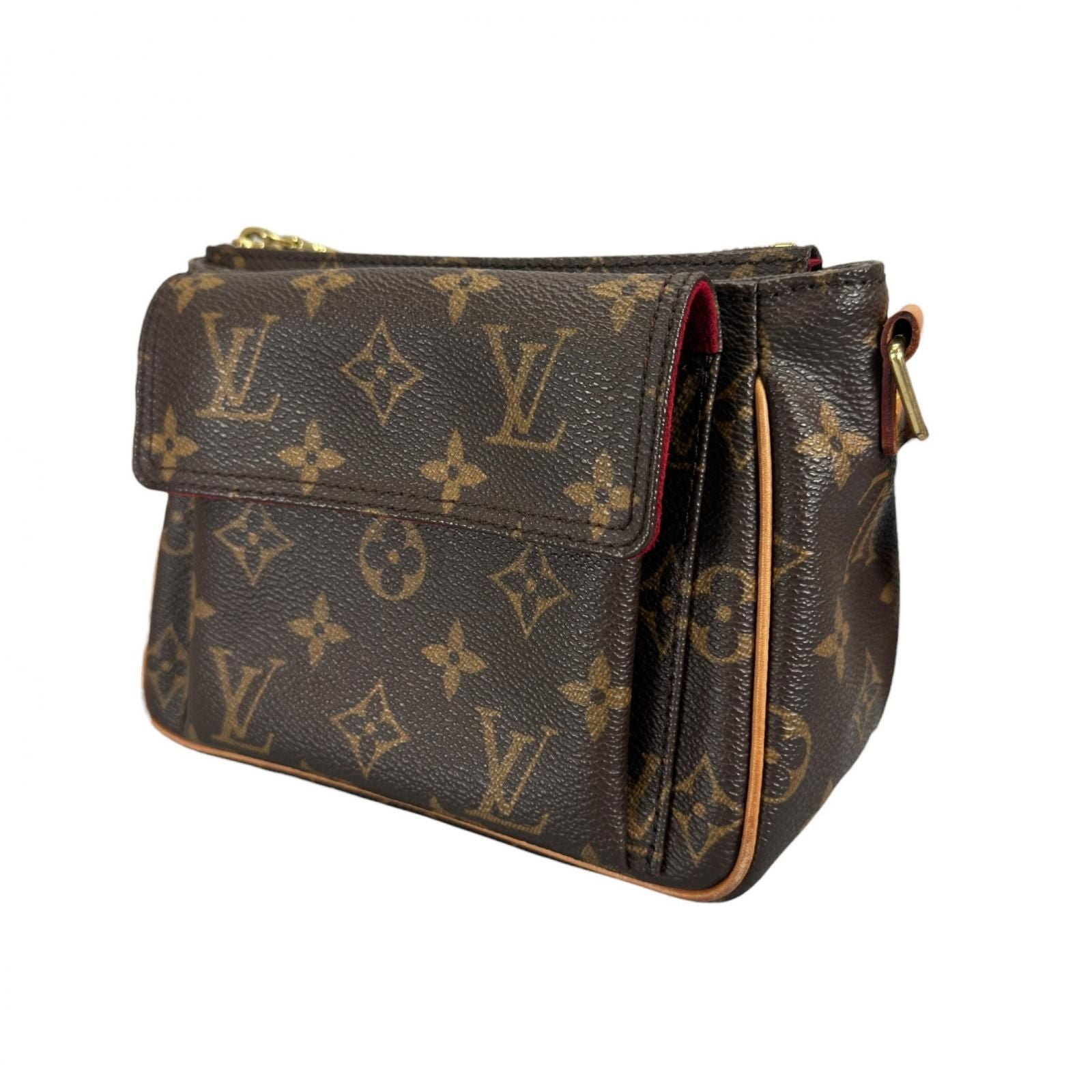 Louis Vuitton Viva-Cite PM Shoulder Bag Monogram Canvas Brown — view 2