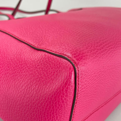 Gucci Swing Tote Bag Leather Pink — view 7