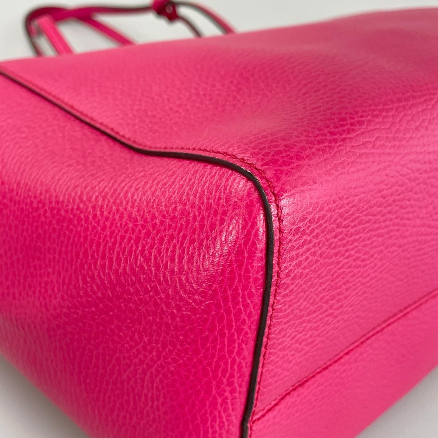 Gucci Swing Tote Bag Leather Pink — view 5