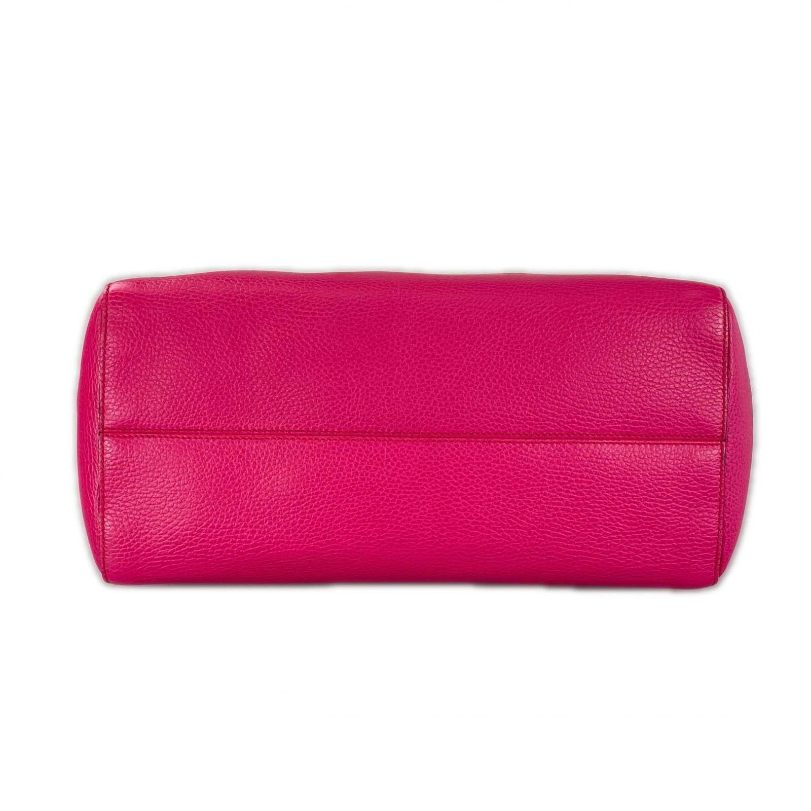 Gucci Swing Tote Bag Leather Pink — view 3