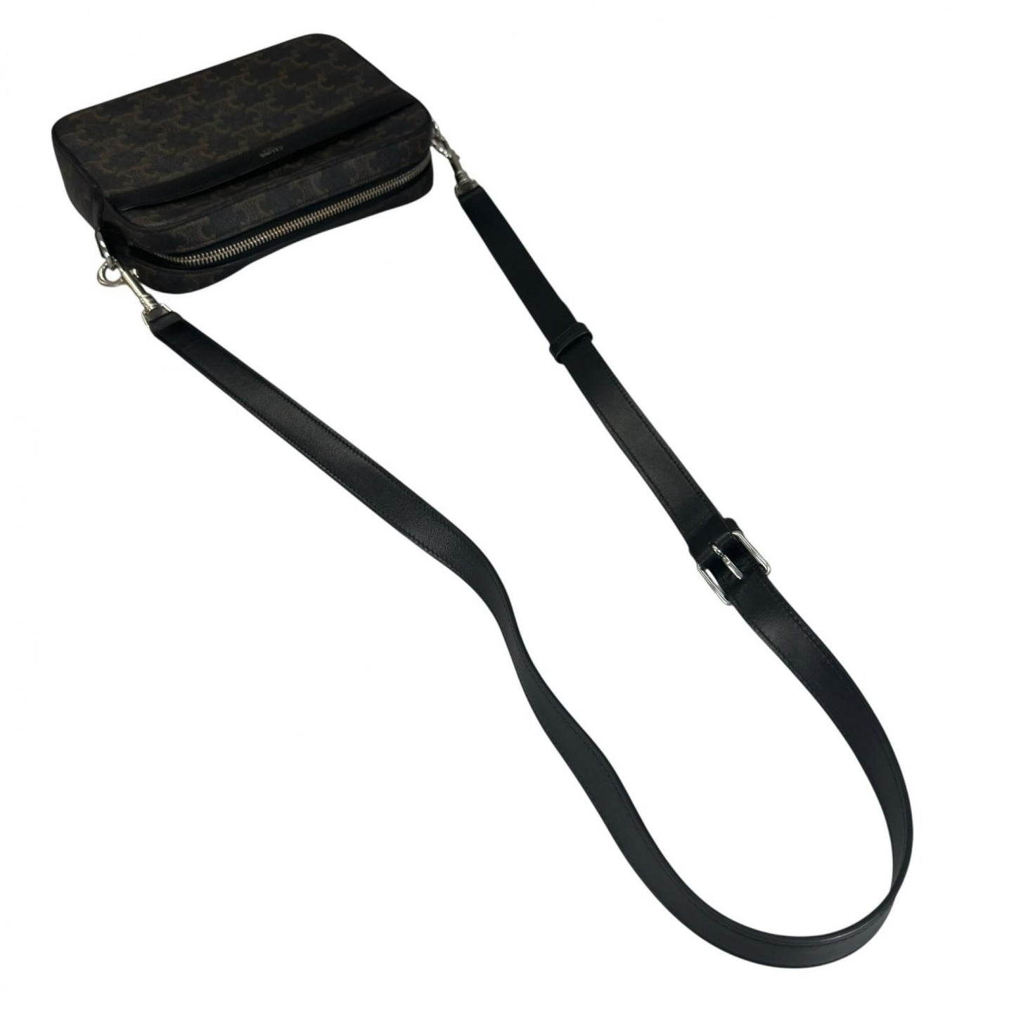 Celine Small Messenger Shoulder Bag Black — view 7