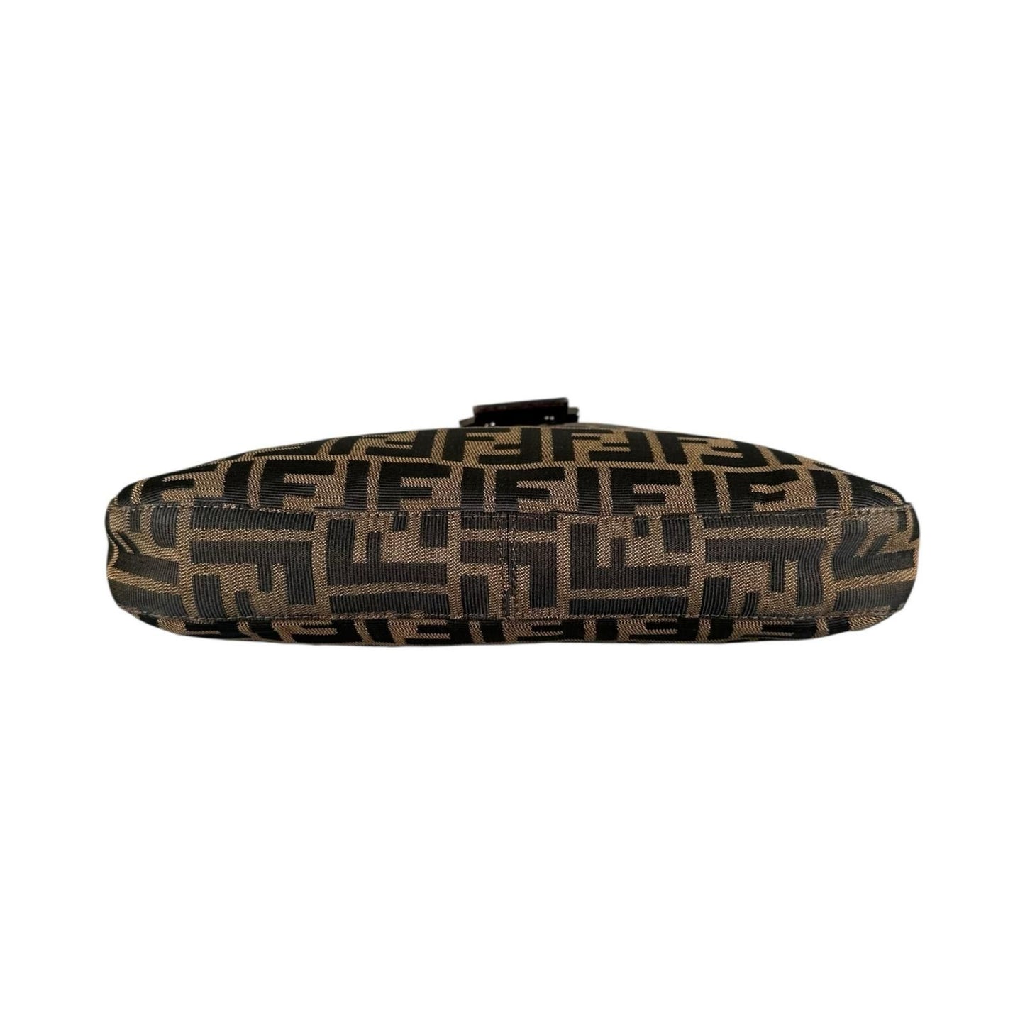 Fendi Zucca Pattern Shoulder Bag Canvas Brown — view 4
