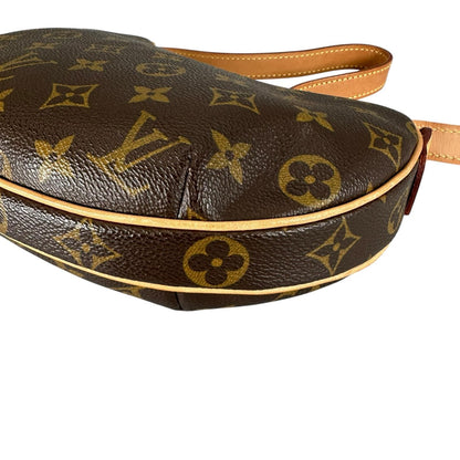 Louis Vuitton Croissant PM Handbag Monogram Canvas Brown — view 7