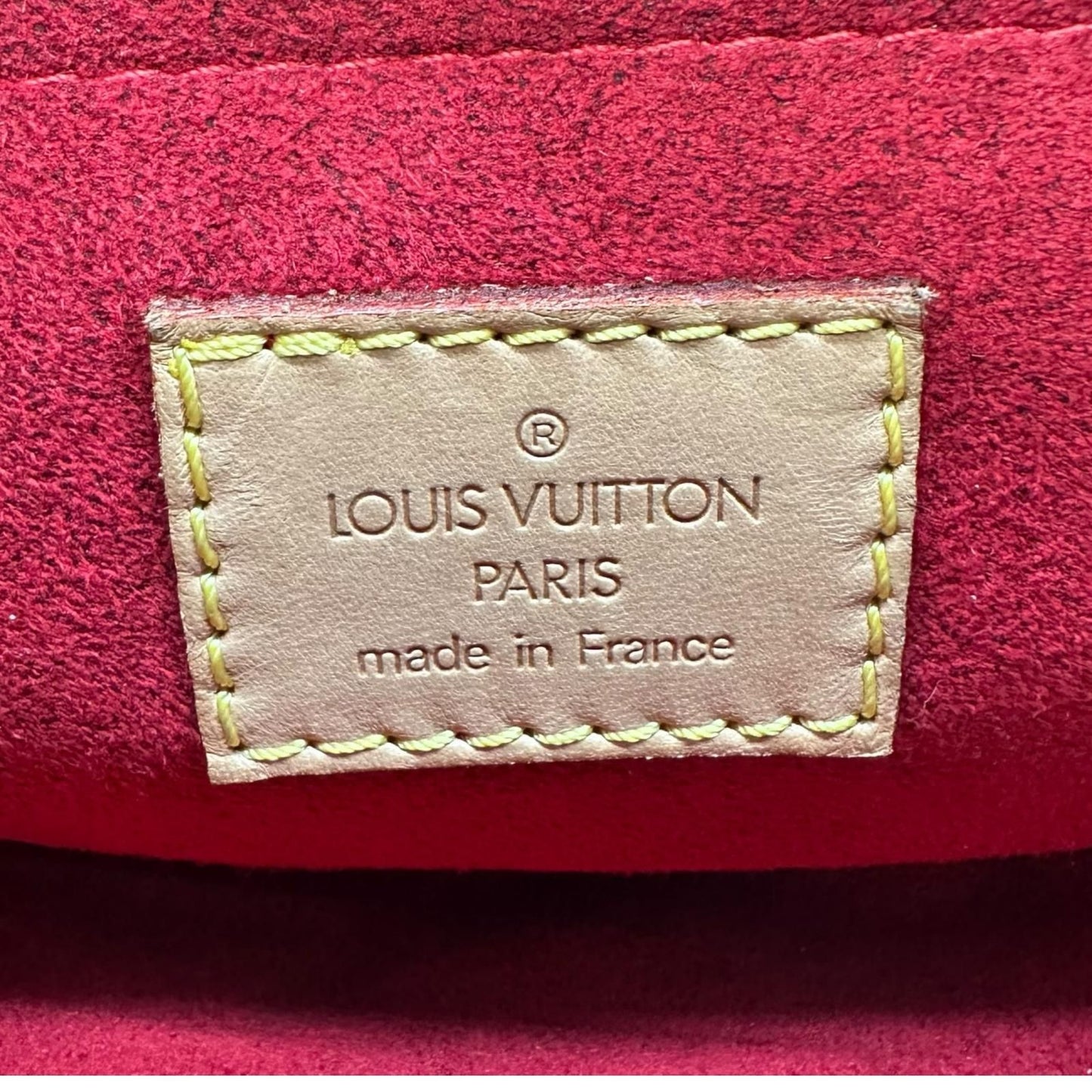 Louis Vuitton Croissant PM Handbag Monogram Canvas Brown — view 8