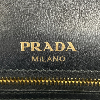 Prada Shoulder Bag Leather Black — view 7