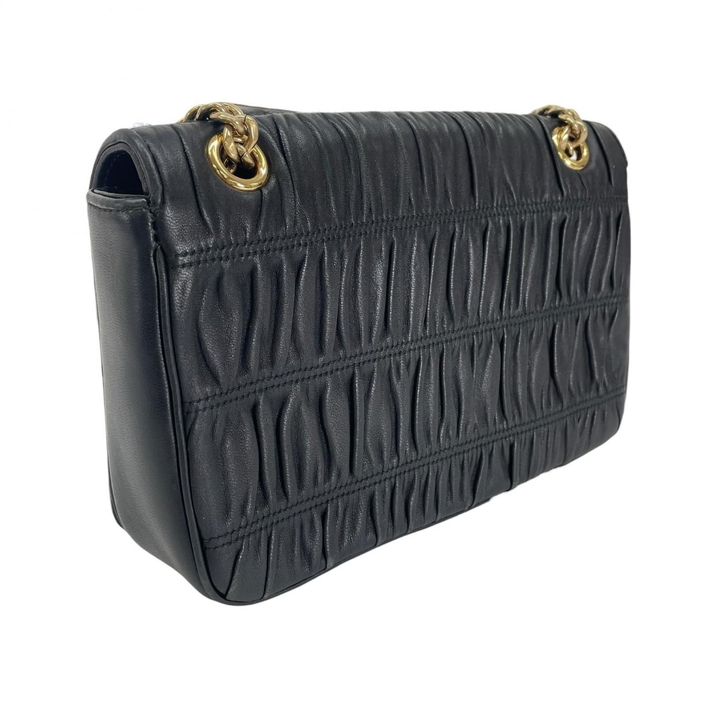 Prada Shoulder Bag Leather Black — view 3