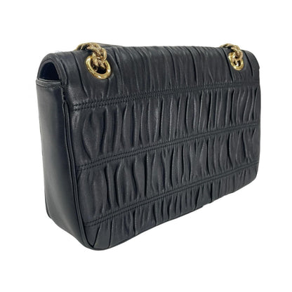 Prada Shoulder Bag Leather Black — view 3