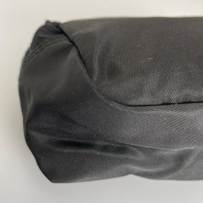 Prada Triangle Logo Pouch Nylon Black — view 7