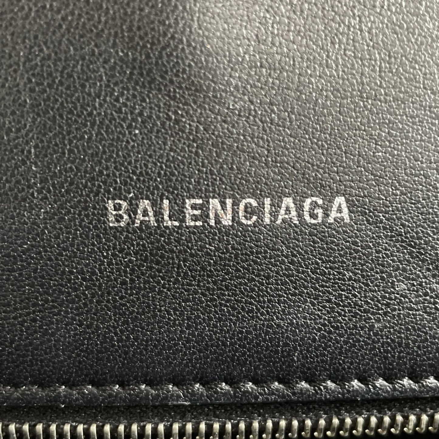Balenciaga Downtown Cross Bag XS Shoulder Bag Leather Black — view 6