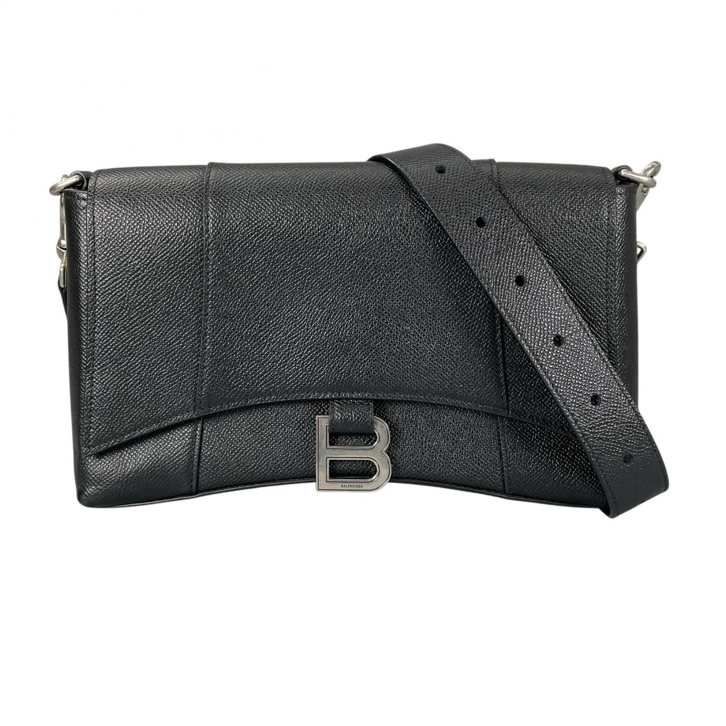 Balenciaga Downtown Cross Bag XS Shoulder Bag Leather Black