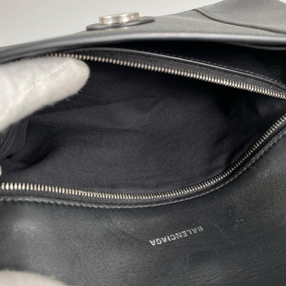 Balenciaga Downtown Cross Bag XS Shoulder Bag Leather Black — view 8