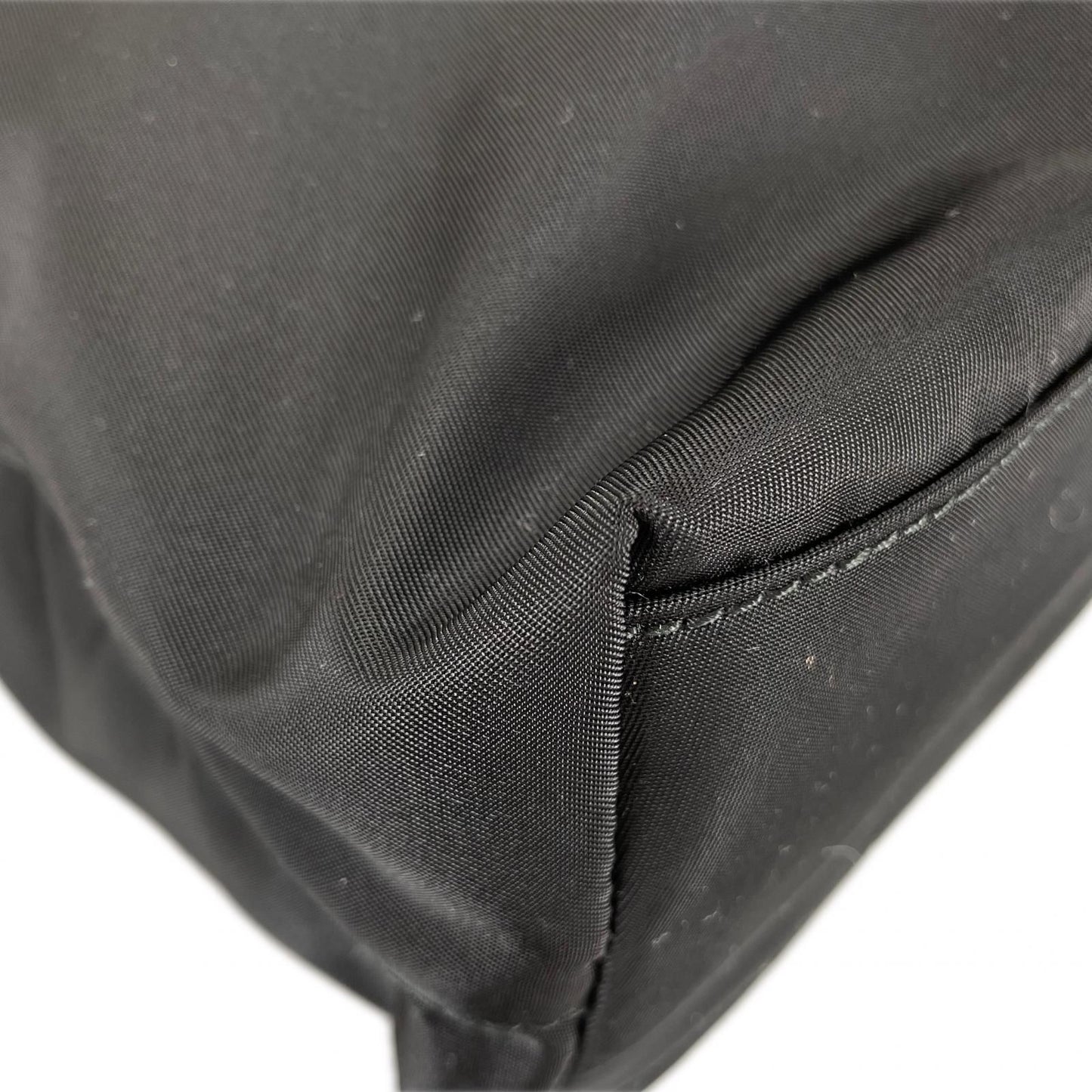 Prada Triangle Logo Tote Bag Nylon Black — view 5