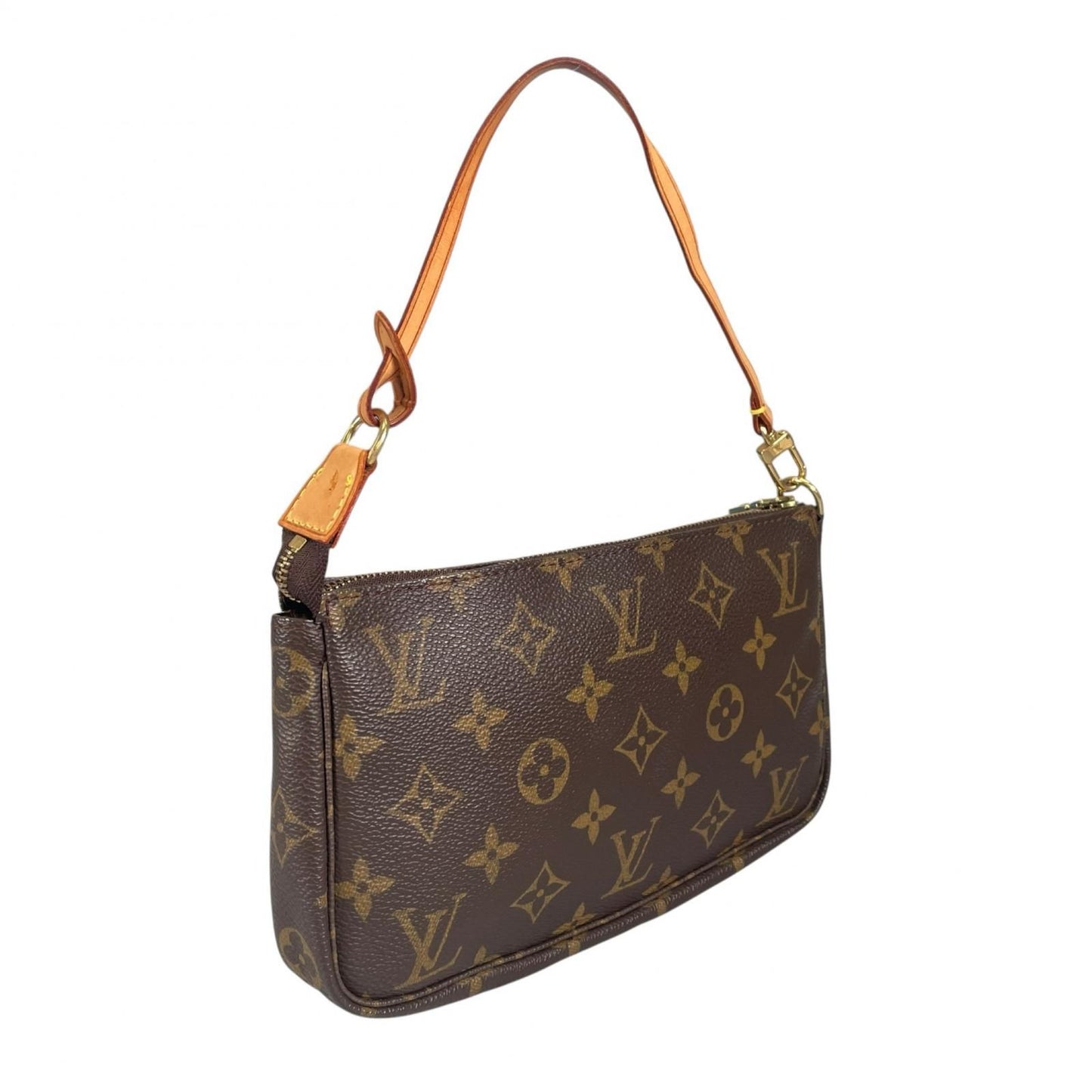 Louis Vuitton Pouch Monogram Canvas Brown — view 3