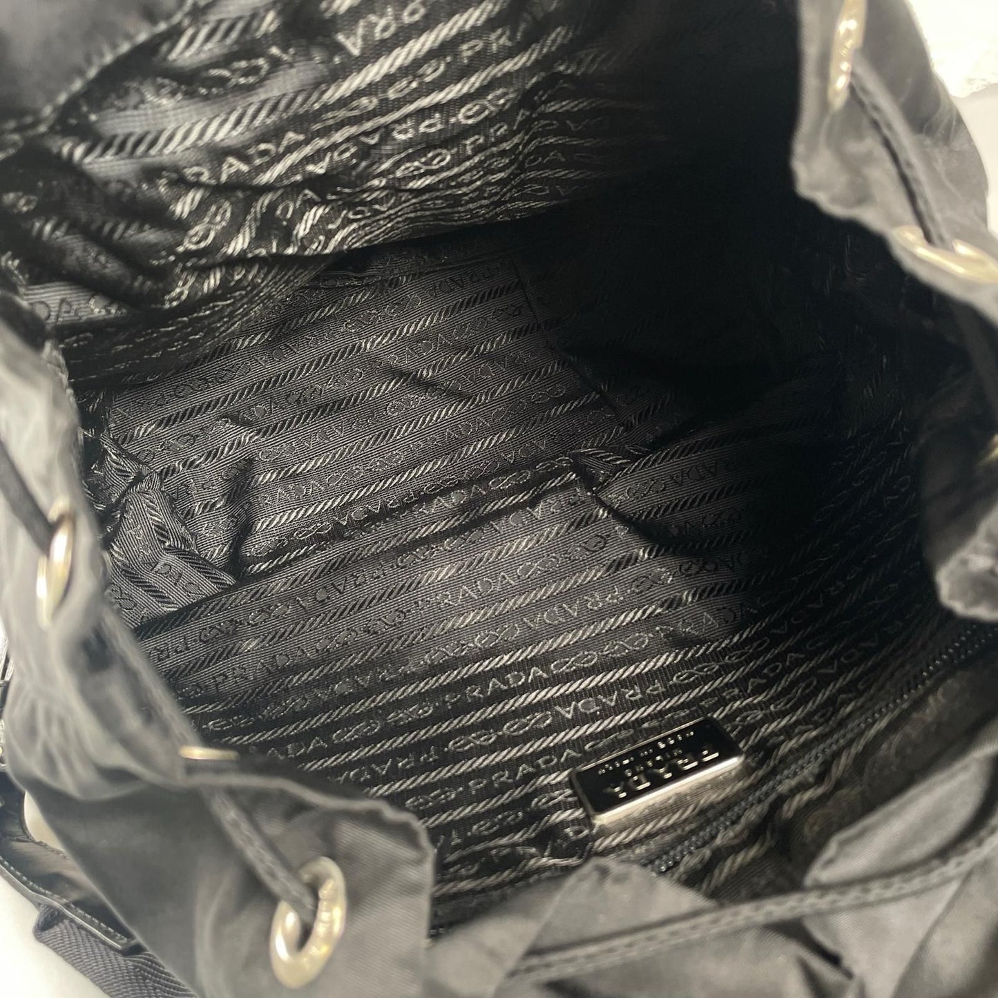 Prada Backpack Nylon Black — view 7