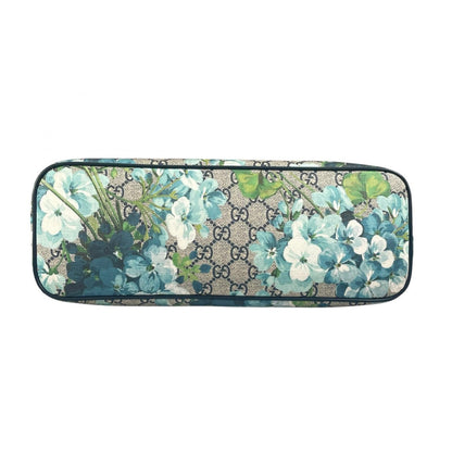 Gucci GG Blooms Floral Botanical Handbag Canvas Beige — view 4