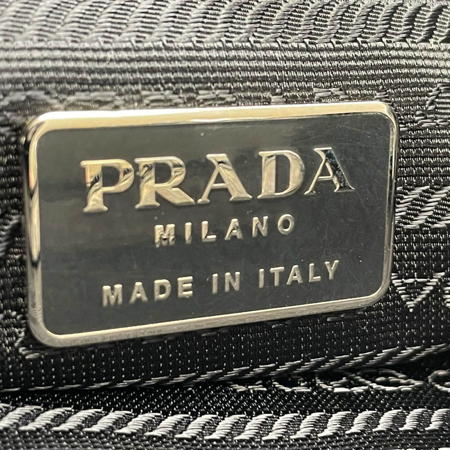 Prada Tote Bag Leather Black — view 6