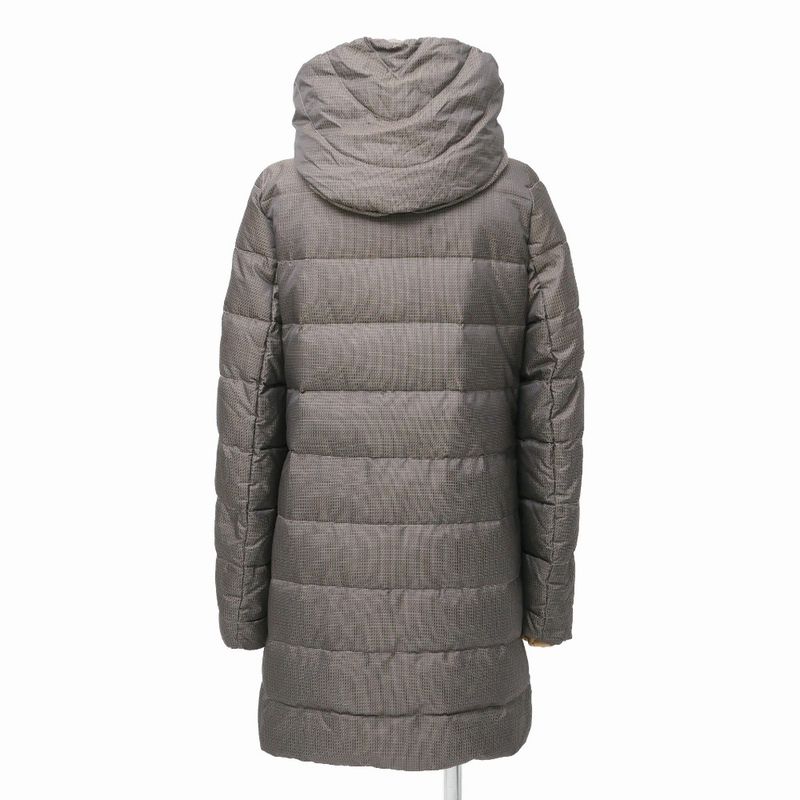 Fendi Coat 42 Double Zucca Down