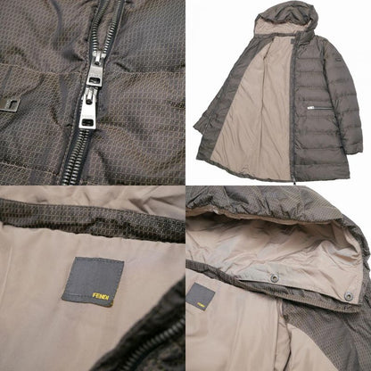 Fendi Coat 42 Double Zucca Down