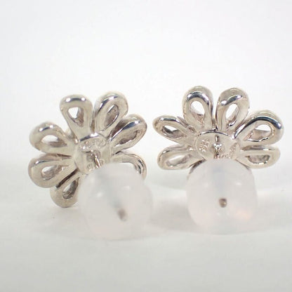Tiffany & Co 925 750 Daisy Earrings Back