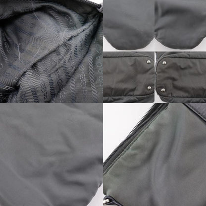 Prada Nylon Khaki Tote