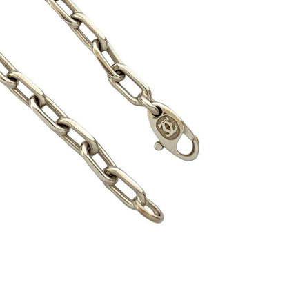 Cartier Bracelet Diamond 750 18K White Gold Chain C2 Love Charm 2 Set
