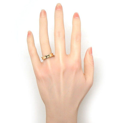Bvlgari Ring B-zero One XS Band Logo 18K Pink Gold 49