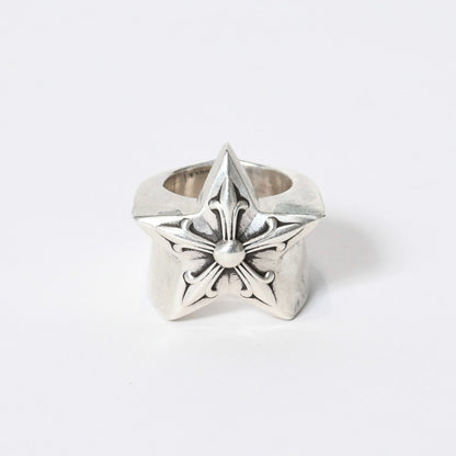 Chrome Hearts Str Large Sterling Ring