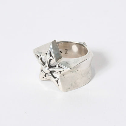 Chrome Hearts Str Large Sterling Ring — view 2