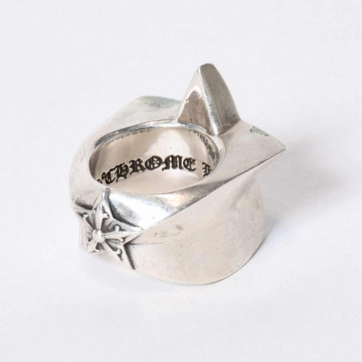 Chrome Hearts Str Large Sterling Ring — view 5