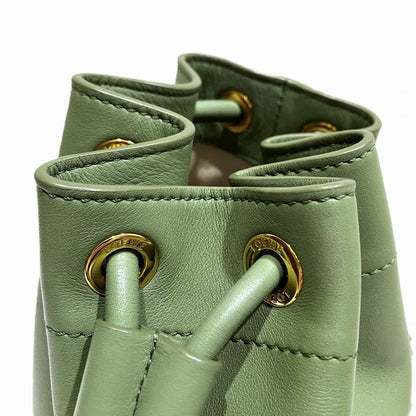 Loewe Sarah Small Shoulder Bag Napa Cafe Rosemary