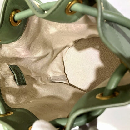 Loewe Sarah Small Shoulder Bag Napa Cafe Rosemary
