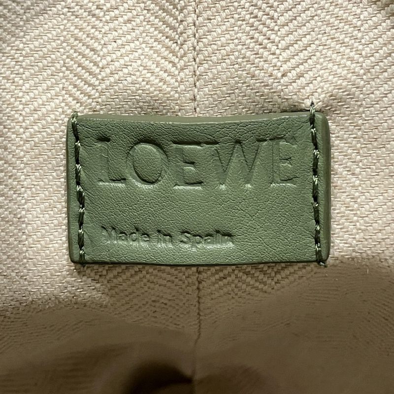 Loewe Sarah Small Shoulder Bag Napa Cafe Rosemary